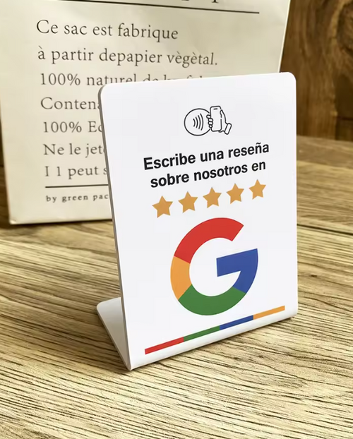 Tarjeta de Reseñas para Negocios