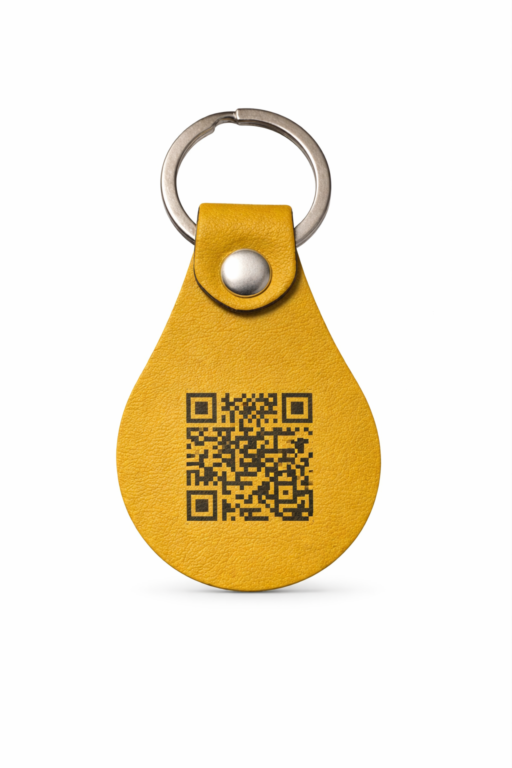 Llavero QR Personalizado de Polipiel