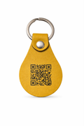 Llavero QR Personalizado de Polipiel